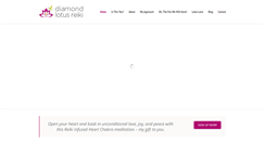 Desktop Screenshot of diamondlotusreiki.com